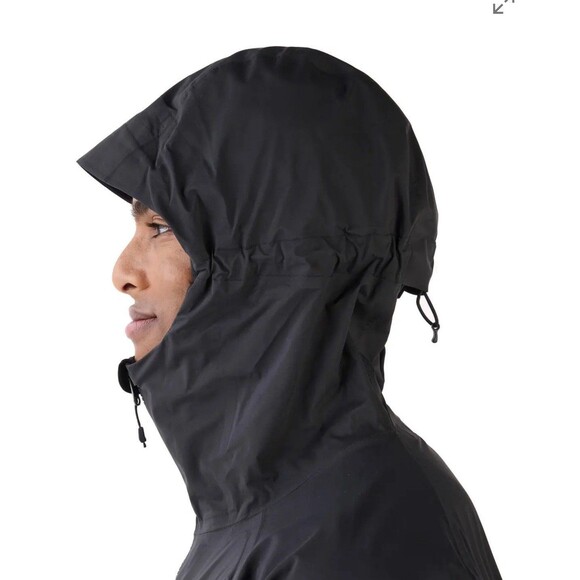 Mountain Equipment Co Hydrofoil Rain Jacket Mens 3XL MEC Hooded Underarm Vents - Picture 4 of 16